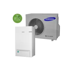Тепловий насос Samsung EHS з настінним гідромодулем AE060RXEDEG/EU/AE090RNYDEG/EU 6кВт, однофазний