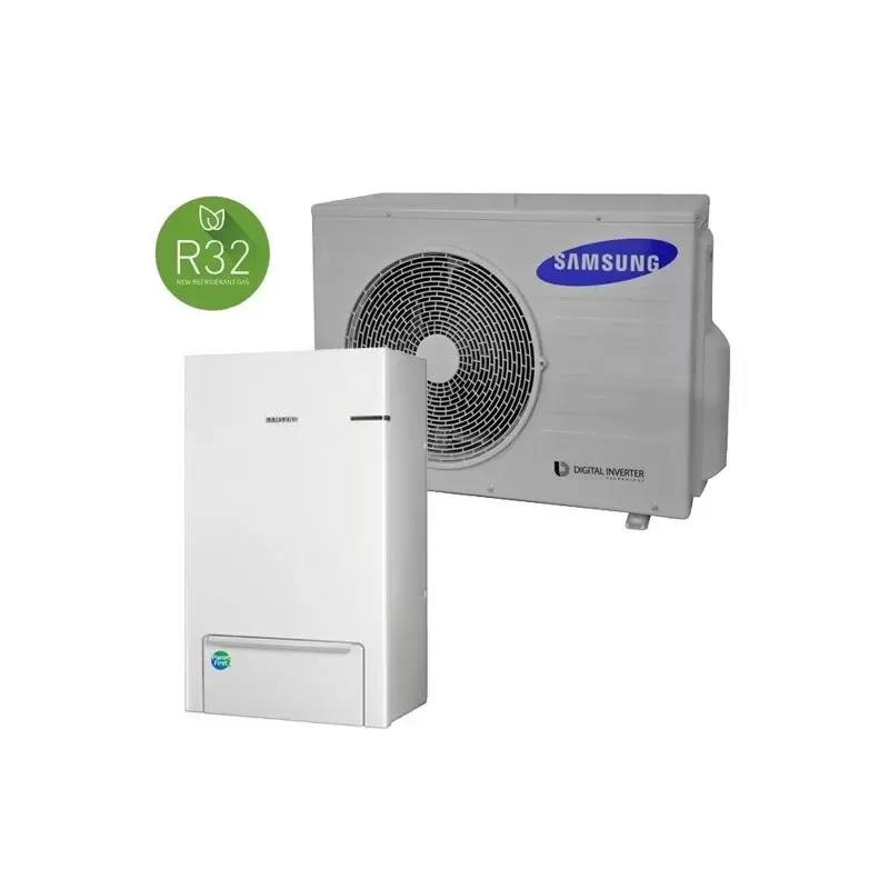 Тепловий насос Samsung EHS з настінним гідромодулем AE060RXEDEG/EU/AE090RNYDEG/EU 6кВт, однофазний