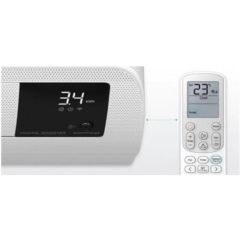 Кондиціонер Samsung Wind Free GEO WiFi AR60F12C1BWNUA